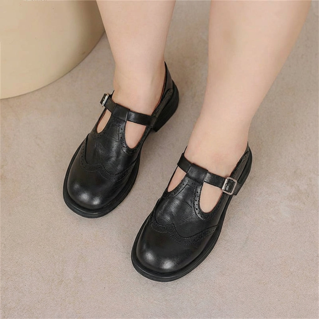 Odette | Scarpe Mary Jane con Cinturino Regolabile