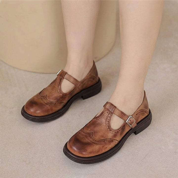 Odette | Scarpe Mary Jane con Cinturino Regolabile
