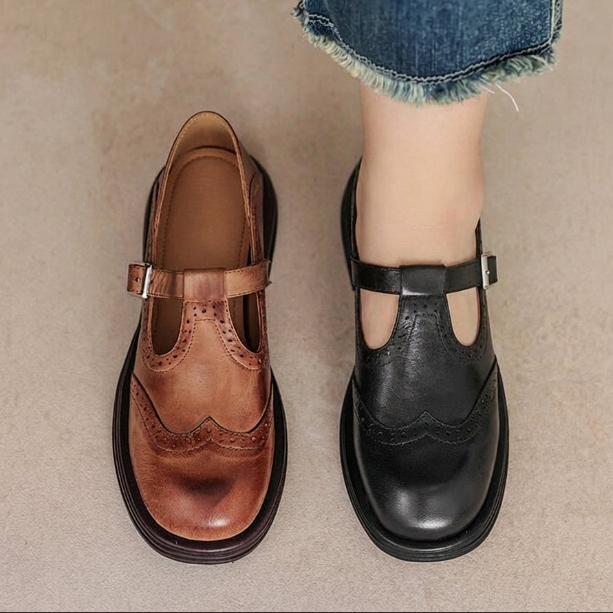 Odette | Scarpe Mary Jane con Cinturino Regolabile