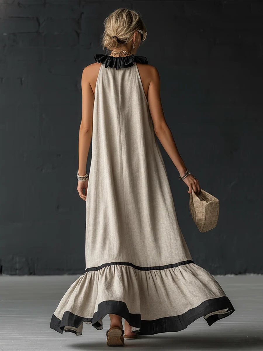 Teresa | Tuta Intera Fluida Elegante con Cintura
