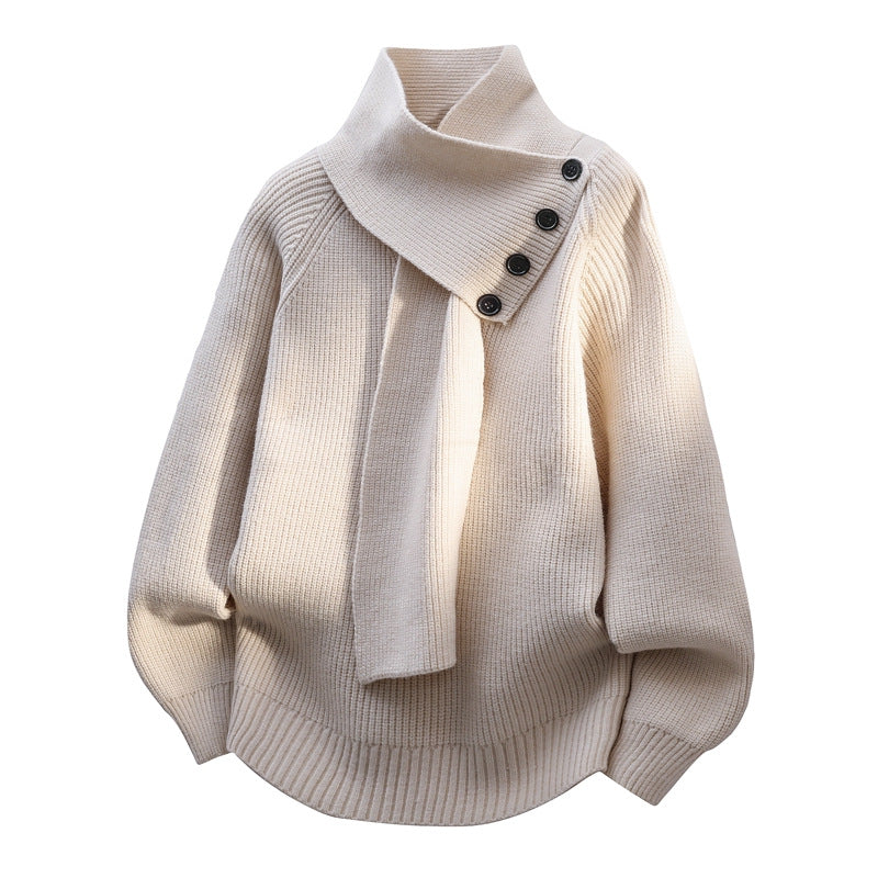 Dolores | Maglione in Maglia Morbida a Collo Alto